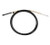 SeaStar Throttle Cable CCX18913 Xtreme Gen II; For Mercury 4000 Series Controls; 13 Foot Length; Black; Stainless Steel; With 2 Eyelet; With Stainless Steel Terminals And Brass Fittings