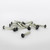 Icon Black Stainless Steel Screws | 1 Inch Length | Pack Of 15