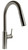 Phoenix Slimline Hi-Arc Brushed Nickel Faucet | Superior Performance | 1 or 3 Hole | Pull Down Sprayer