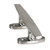 Secure Your Boat with WhiteCap Marine Cleat | Single Tie-Up Cleat for Up to 7/8 Inch Rope | Silver 6" Overall Length