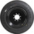 Taskmaster Tire/Wheel Assembly A215H/8H19BV Tire/Wheel Assembly; Provider; 17.5 Inch Diameter x 6.75 Inch Width; 8 x 165.1 Millimeter/8 x 6.50 Inch Bolt Pattern; 2 Piece Welded Steel Construction; Black; ST215 x 75R17.5; Radial; Black Sidewall