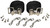 Moeller Marine Fuel Tank Strap 035711-10-1 72 Inch Length; Rectangular; Black; Nylon Strap And Stainless Steel Bracket; With Two Nylon Strap/Four Hold Down Bracket/Mounting Screw