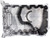 High-Strength Aluminum Oil Pan | 5.7 Quart Capacity | Durable OE Replacement | With Drain Plug