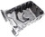 High-Strength Aluminum Oil Pan | 5.7 Quart Capacity | Durable OE Replacement | With Drain Plug