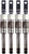 4x Dependable Autolite Diesel Glow Plugs | OE Replacement | Set of 4