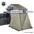 Overland Vehicle Systems Tent Annex 18539936 Nomadic; Attaches Using Zippers; Polyester Oxford Waterproof Material; Green Base with Black Floor; With Travel Cover