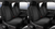 2x Ultimate Driving Comfort Tweed Seat Cover | Fits 40/20/40 Bench | Charcoal | Durable, Washable, Easy Install