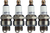 4x Autolite Copper Spark Plug | Non Resistor OE Replacement | Small Engine | Single Pack