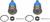 2x Moog Chassis Ball Joint | 1995-2007 Ford Taurus Lincoln Continental Mercury Sable | Problem Solver OE Replacement