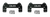 2x DV8 Offroad Center High Mount Stop Light Extension | Fits Various 2021-2023 Ford Bronco | Raises Light for 38 Inch Tire | Black Powder Coated Steel