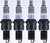 4x Autolite Platinum Spark Plug | OE Replacement, Superior Performance | 3/4 Inch Thread Reach