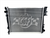 CSF Radiator 3572 Two Row; Crossflow; Aluminum Core With Plastic Tanks; With Transmission Cooler; Without Radiator Cap