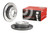 2x Brembo Vented Brake Rotor | High Carbon Cast Iron | 300mm Diameter | Single Piece Design