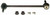 2x OE Replacement Stabilizer Bar Link Kit | Problem Solver Design with Grease-Penetrating Gusher Bearing | Enhanced Strength, Full Rotation, Durable Construction