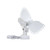 2x Ultimate 7 Inch 2 Speed Cabin Fan | Whisper Quiet & Shock-Absorbing | 24V | White | Tilting Head | Lighter Plug