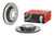2x Upgrade Your BMW & Mini Brake Performance | Brembo Vented Brake Rotor, High-Carbon Cast Iron, UV Coating, 2-Year Warranty