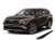 2x Premium Black Aluminum Running Boards | Fits 2014-2021 Toyota Highlander | Rust Resistant | Easy Installation