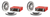 2x Brembo Brake Rotor | High Carbon Vented Design | Fits Various Lexus & Toyota Models
