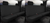 2x Fia Black Seat Cover | Fits 60/40 Split Bench | Water-Resistant and UV Protected | Easy Installation