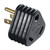 2x Powerful Arcon RV 30A F to 15A M Adapter | Adapts All Brands, Durable PVC, 1Yr Warranty