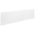 Sturdy Van Storage Shelf Back Panel | White Steel Construction | Fits 60 Inch Width x 14-1/2 Inch Height Unit