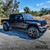2x 2020-2023 Jeep Gladiator JT | R5 Series Nerf Bar | 5 Inch Oval Straight | Textured Black | Aluminum | With Step Pads