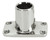 Premium 7/8 Inch Boat Rail Fitting | Marine Series | 90 Degree Angle | Zamac | Silver