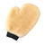 Deluxe Car Wash Mitt | Genuine Lambs Wool | Shaped Thumb & Elastic Band | For Hard to Reach Areas