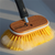 Shurhold 6 Inch Medium Deck Brush | Yellow Polystyrene Bristle | Ideal for Textured Surfaces