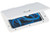 T-H Marine Sure-Seal Boat Hatch | Lockable Horizontal/Vertical Storage Access | 24x13 Polar White