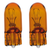 2x Enhance visibility with Wagner 194 Natural Amber Side Marker Light Bulb | Miniature, OE Replacement