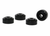 Enhance Performance w/ Whiteline Shock Bushings | Set Of 4 | Limited Lifetime Warranty