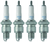 4x NGK DR6HS Spark Plug | Fits Various 1965-1975 Honda Models | OE Replacement