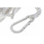 2x Attwood Marine Boat Anchor Rode | Nylon Solid Braided 50ft x 3/8" White - Strong and Kink-Resistant