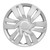 4x Premium Silver 17 Inch 6 Double Spoke Wheel Covers - Set Of 4 | Quality ABS Material, Easy Install, Factory Styling