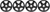 4x Dorman Single 17x7 Wheel | Black Painted Steel, TPMS Compatible, Lifetime Warranty