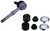 2x Durable Black Stabilizer Link Kit | Fits 1993-2001 Infiniti I30, Nissan Altima/Maxima | OE Replacement