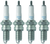 4x NGK Spark Plugs | Premium Performance Spark Plug for Honda CH250, Kawasaki VN1500 | Anti-Corrosion, Heat Transfer, Leak Prevention