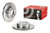 2x Brembo Brake Rotor 241mm for Hyundai Accent | Vented Design, High Carbon Cast Iron & Protective Coating