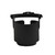 2x Attwood Marine Cup Holder | Self-Levelling, Molded Plastic | Black, Self-Draining | USA Made