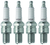 4x NGK Racing Spark Plug | High Performance Racing Plug | Without Resistor | Copper-Nickel Material | Heat Range 10