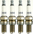 4x Performance Spark Plug | Autolite Copper-Glass Seal fits Lamborghini Diablo, Countach, LM002