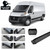 2x Strong & Corrosion Resistant Running Boards for Various 2007-2023 Sprinter, Sprinter 1500, 2500, 3500 | Heavy Duty Steel | Spartan Design