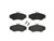 4x Ultimate Performance Brake Pads | Fits Various Land Rover Models | Brembo Low-Metallic D676-7556 Set Of 4