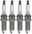 4x NGK ILZFR5E8D Spark Plug | Premium Performance & Durability | Fits 2013-2018 Ram 2500