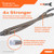 Dorman Oil Cooler Line | OE Replacement, 53 Inch Length, Aluminum -40°F to 329°F | High Durability, Upgraded Design, Exact Fit