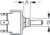 Power up with Sea Dog 12V DC Lighted Tip Toggle Switch | Reliable 15A Lever Switch