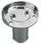 US-Made 1-1/2" Boat Deck Filler Cap | Chrome Plated Zinc | Keyless Tab Operation