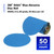 3M Sandpaper | 80 Grit, Blue Ceramic Aluminum Oxide | Best-In-Class Abrasive Roll | PSA Attachment