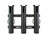 Sea Dog Triple Threat Fishing Rod Holder | Holds 3 Poles + Accessories | USA Made Polypropylene | Easy Installation